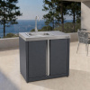Модуль уличной кухни SMART-900 Шкаф с мойкой (HS-KU01-SHM900) Helios